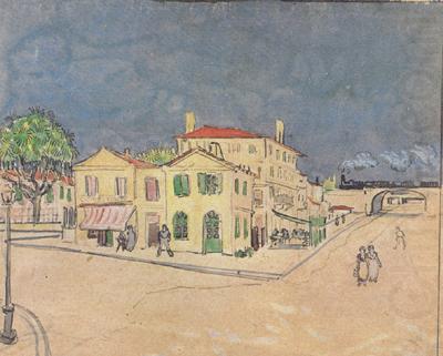 Vincent Van Gogh Vincent's House in Arles (nn04) china oil painting image